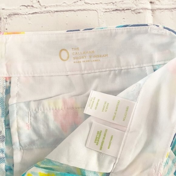 Lilly Pulitzer The Callahan Short Cotton 5" Shorts 0 Beach Coastal Cruise Beachy - Picture 6 of 12